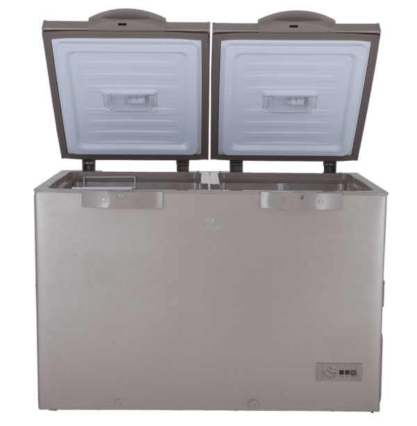 91997 Signature LVS Champagne Twin Door Freezer