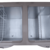 91997 Signature LVS Champagne Twin Door Freezer