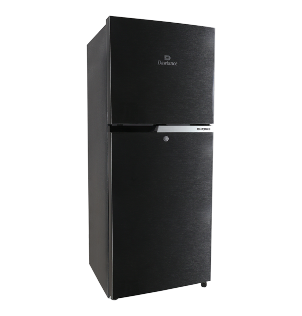 image (18) REF 9149WB CHROME HAIRLINE BLACK Double Door Refrigerator