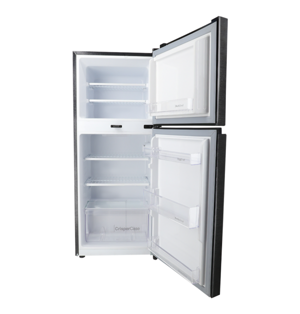 image (19) REF 9149WB CHROME HAIRLINE BLACK Double Door Refrigerator